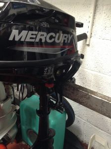 Mercury 3.5ML Longshaft 4 stroke outboard motor (click for enlarged image)